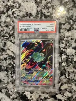 Bulbasaur - (Mega Evolution Stamped) 133/132 Miscellaneous Cards & Products Holo - Image 1
