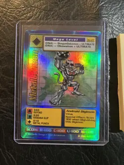 Digimon - MetalEtemon Holo Card BO-27 Mega Level 1999 Bandai - Image 2