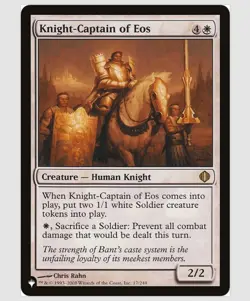 Knight-Captain of Eos The List Reprints Regular - Image 1