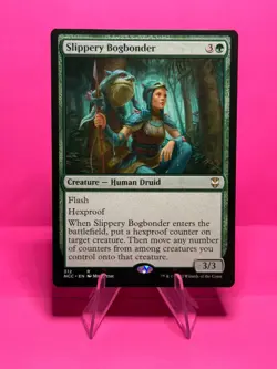 MTG Slippery Bogbonder Regular New Capenna Commander NCC 312 NM - Image 1