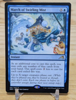 March of Swirling Mist Kamigawa: Neon Dynasty MTG Magic The Gathering - Image 1
