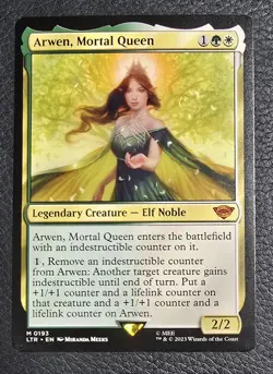 Arwen, Mortal Queen Universes Beyond: the Lord of the Rings MTG Regular Magic - Image 1
