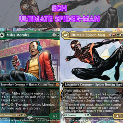 EDH - Ultimate Spider-Man, MTG Commander Deck, Bracket 2, Spider-Man x MTG - Image 1