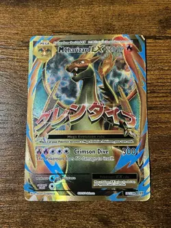 Pokemon TCG Mega Charizard EX Evolutions Holo Ultra Rare Card 101/108 - Image 1
