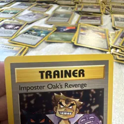Imposter Oak’s Revenge 1st Edition Team Rocket 76/82 Vintage Pokemon Card - Image 4