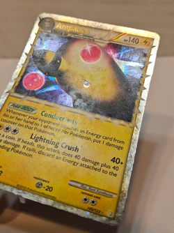 Ampharos Prime 105/123 Ultra Rare HGSS Base Pokemon 1120 - Image 2