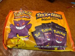 Pokemon TCG Trick or Trade Booster Bundle Sealed 40 Mini Packs - Image 1