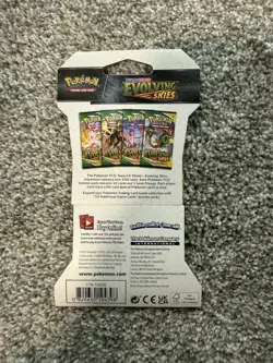 Pokemon TCG Evolving Skies Sylveon Booster Pack Art Factory Sealed New - Image 2