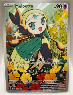 Pokemon TCG Meloetta Illustration Rare 026 Black Star Promo Mega Battle Deck NM - Image 1