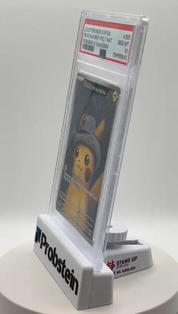 Pokemon Pikachu with Grey Felt Hat Van Gogh 085 Promo PSA 10 Graded GEM MINT - Image 2