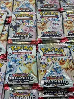 Lot of (600) Pokemon TCG SV Prismatic Evolutions Booster Packs Sealed - Image 2