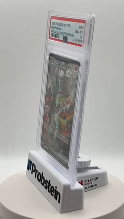 2025 POKEMON WHT EN-WHITE FLARE 166 RESHIRAM ex SPECIAL ILLUSTRATION RARE PSA 10 - Image 2