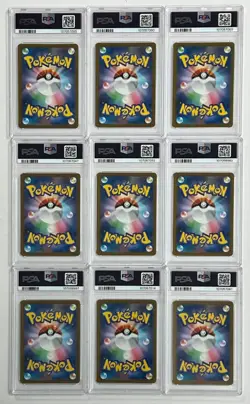 PSA 10 SET OF 9 YU NAGABA UMBREON EEVEE SYLVEON JAPANESE PROMO POKEMON SVP - Image 2