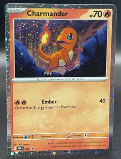 Charmander Cosmos Holo Black Star Promo - SVP047 - Scarlet & Violet Pokemon NM - Image 1