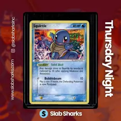 2006 POKEMON EX CRYSTAL GUARDIANS #64/100 SQUIRTLE - Image 1