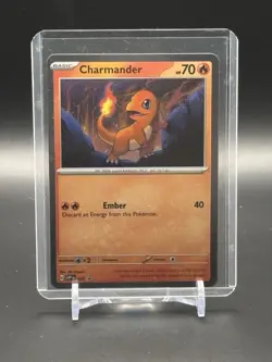 Charmander Cosmos Holo Black Star Promo - SVP047 - Scarlet & Violet Pokemon 2023 - Image 1