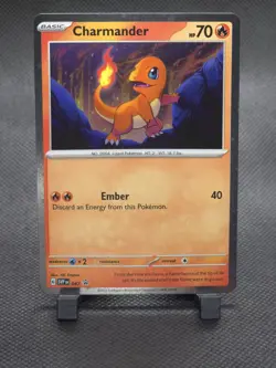 Charmander Cosmos Holo Black Star Promo - SVP047 - Scarlet & Violet Pokemon 2023 - Image 1