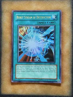 Yugioh Burst Stream Of Destruction AST-038 Ultra Rare Original Print LP - Image 1