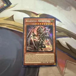 Yu-Gi-Oh! Regenesis Archfiend ALIN-EN016 Alliance Insight 1st Edition - Image 1