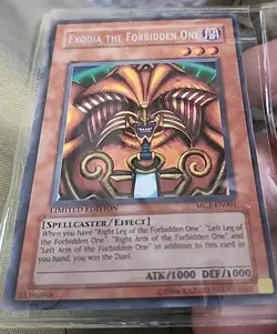 Yu-Gi-Oh! 1996 Exodia the Forbidden One, EN001 Limited Edition - Image 3