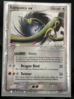 Rayquaza ex - 039 (EX Collector's Tin) 039 Nintendo Holo LP POKEMON STAR PROMO - Image 2