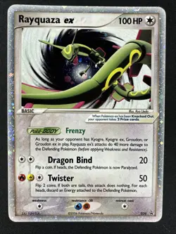 Rayquaza ex - 039 (EX Collector's Tin) 039 Nintendo Holo POKEMON STAR PROMO - Image 1
