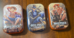 One Piece Card Game Mini-Tin Pack Set Vol.2 New Sealed.Includes Ace, Sabo, Luffy - Image 3