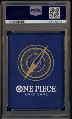 2024 One Piece OP09 Japanese Gold Manga Alternate Art #118 Gol D. Roger PSA 10 - Image 3