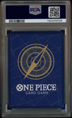 2024 One Piece EN Convention Exclusive Foil #043 Monkey D. Luffy PSA 10 GEM MINT - Image 3
