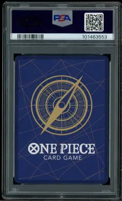 2024 One Piece Promo Convention Exclusive Foil #043 Monkey D. Luffy PSA 10 - Image 3