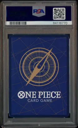 2023 One Piece Japanese OP05 Manga Alternate Art #069 Trafalgar Law PSA 10 - Image 3
