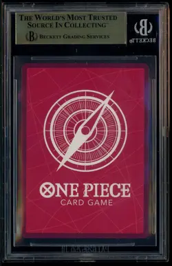 2022 One Piece Starter Deck Straw Hat Crew ST01-001 Monkey D. Luffy BGS 10 - Image 3