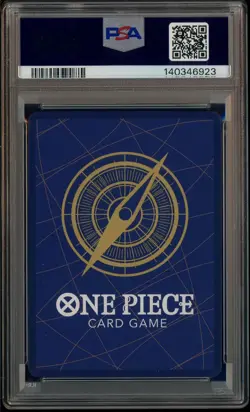 2024 One Piece EN Convention Exclusive Foil #043 Monkey D. Luffy PSA 10 GEM MINT - Image 3