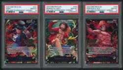 2024 One Piece 2nd Anv Tour. Winner Sabo Luffy Ace Sequential Set of (3) PSA 10 - Image 1