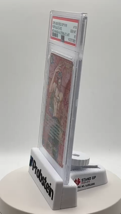 2025 One Piece OP13 EN #119 Portgas D. Ace Red Manga Alt Art PSA 10 GEM MINT - Image 2