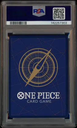2025 One Piece OP13 EN #119 Portgas D. Ace Red Manga Alt Art PSA 10 GEM MINT - Image 3
