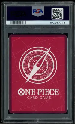 2022 One Piece OP01 EN Alternate Art #001 Roronoa Zoro PSA 10 GEM MINT - Image 3
