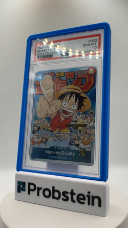 #2 2024 One Piece 2023 CS Event Pack #033 Monkey D. Luffy PSA 10 GEM MINT - Image 2