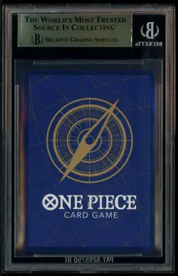 2023 One Piece Awakening/New Era ST01-012 Monkey D. Luffy Signed JPN BGS 10 - Image 3