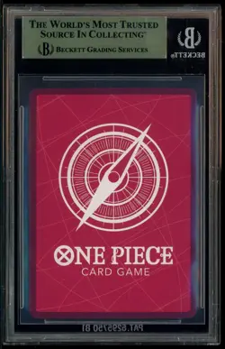 2025 ONE PIECE PROMOS BVB X ONE PIECE MATCH DAY 2025 #003 MONKEY D. LUFFY BGS 10 - Image 3