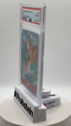 2022 One Piece OP01 EN Alternate Art #016 Nami Pre-Errata PSA 10 GEM MINT - Image 2