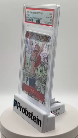 #2 2024 One Piece PRB01 Japanese Manga Alternate Art #016 Nami PSA 10 GEM MINT - Image 2
