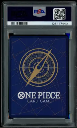 2025 One Piece OP11 En Manga Alternate Art #118 Monkey D. Luffy PSA 10 GEM MINT - Image 3