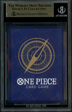 2025 ONE PIECE EN MONKEY D LUFFY 3RD ANNIVERSARY GOLD OP05-119 BGS 9.5 GEM MINT - Image 3