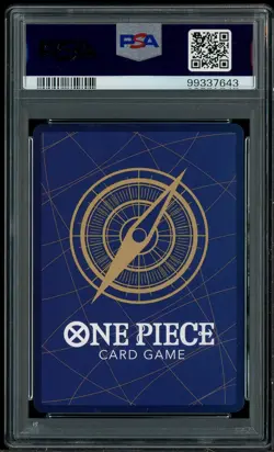 2024 One Piece Japanese OP07 Manga Alternate Art #051 Boa Hancock PSA 10 - Image 3