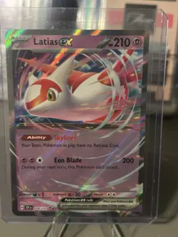 Latias ex 076/191 Surging Sparks NM Ultra Rare Pokemon Card - Image 1