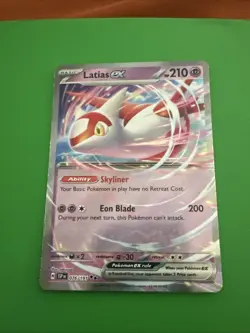 Latias Ex 076/191 - Surging Sparks - Ultra Rare NM Pokemon Card - Image 1