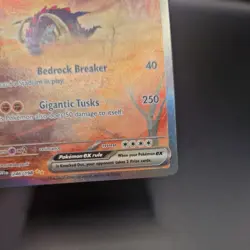 Pokemon TCG Great Tusk Ex 246/198 SIR Scarlet & Violet Base Set - English (NM) - Image 3