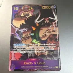 Kaido & Linlin (Parallel) OP08-119 Alt Art One Piece Two Legends NM - Image 1