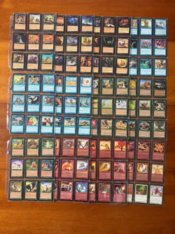 MTG - Mirage - Complete Set 350 WOTC Cards - 1996 - NM/M - Image 1